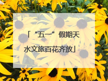 “五一”假期天水文旅百花齐放
