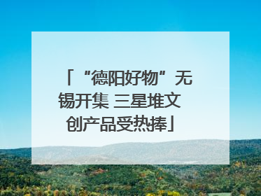 “德阳好物”无锡开集 三星堆文创产品受热捧
