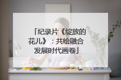 纪录片《绽放的花儿》：共绘融合发展时代画卷