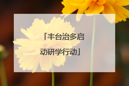 丰台治多启动研学行动