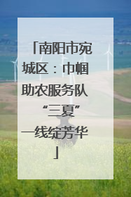 南阳市宛城区：巾帼助农服务队 “三夏”一线绽芳华