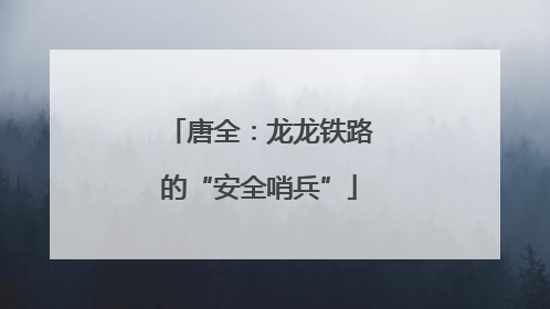 唐全：龙龙铁路的“安全哨兵”