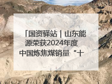 国资驿站｜山东能源荣获2024年度中国炼焦煤销量“十强”；全国首例铁路盖上智慧物流园钢结构主体完工