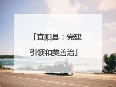 宜阳县：党建引领和美善治