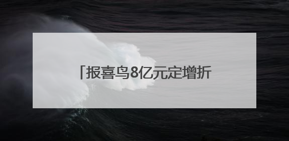 报喜鸟8亿元定增折戟，快速扩张中如何解决巨额资金缺口？