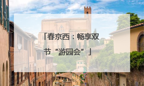 春京西：畅享双节“游园会”