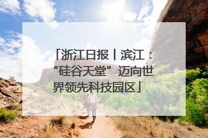 浙江日报丨滨江：“硅谷天堂”迈向世界领先科技园区