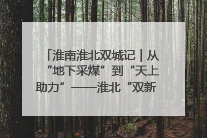 淮南淮北双城记｜从“地下采煤”到“天上助力”——淮北“双新”产业突围记