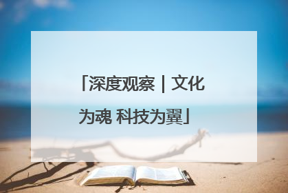 深度观察｜文化为魂 科技为翼