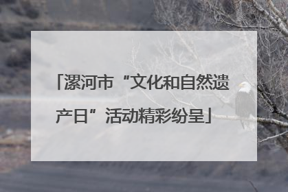 漯河市“文化和自然遗产日”活动精彩纷呈