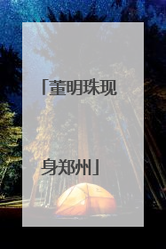 董明珠现身郑州
