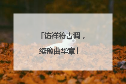 访祥符古调，续豫曲华章