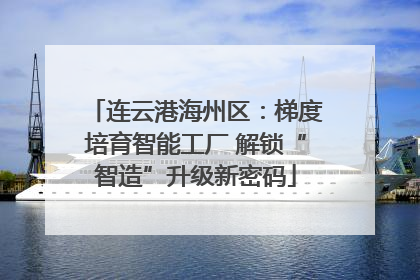 连云港海州区：梯度培育智能工厂 解锁“智造”升级新密码