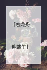 赛龙舟 迎端午