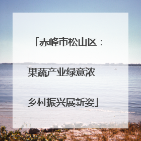 赤峰市松山区：果蔬产业绿意浓 乡村振兴展新姿