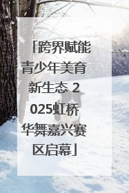 跨界赋能青少年美育新生态 2025虹桥华舞嘉兴赛区启幕